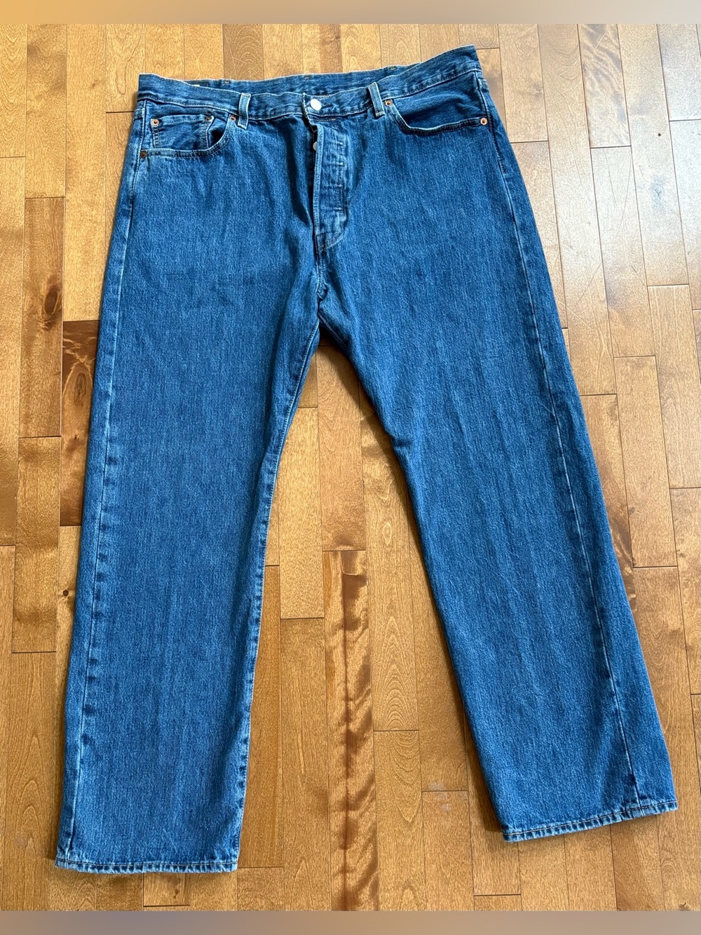 Vintage Levi's 501 Original Fit Men's Jeans - Medium Wash - Size 40x32